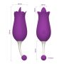 Clit Stimulator Flicking Tongue Vibrator Rose Shape (1)