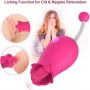 Clit Stimulator Flicking Tongue Vibrator Rose Shape (1)