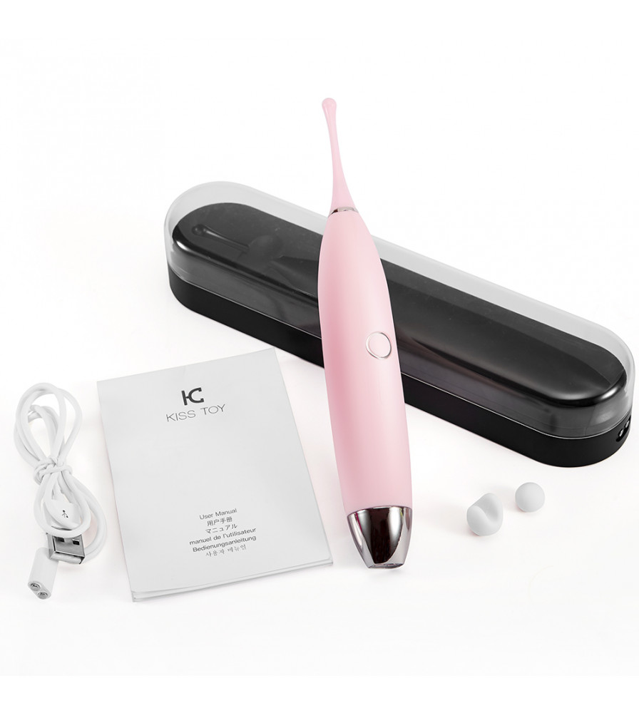 Kiss Toy licking vibrator,tongue vibrator clitoral toy,licking sucking toy,licking vibrating clitoral vibrator,clit g spot vibrator,clit g spot vibe,clitoral vibrator,best pink clit vibrator,clit vibrator for women