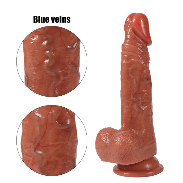 Lifelike Dildo 7.8 Inch With Suction Cup Realistic Shape (11)
