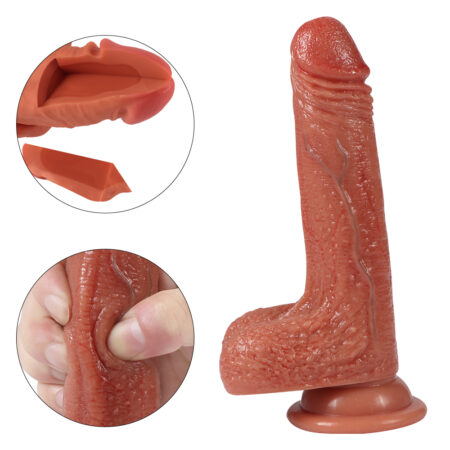 luxe liquid realistic dildo,silicone realistic dildo,lifelike dildo,lifelike realistic dildo,lifelike best dildo,dildo 7 inch,lifelike lover realistic dildo