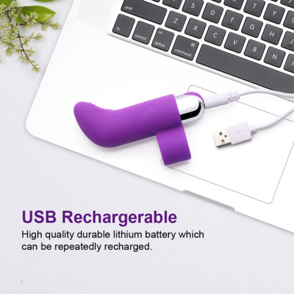 Mini Bullet Finger Vibrator Rechargeable (4)