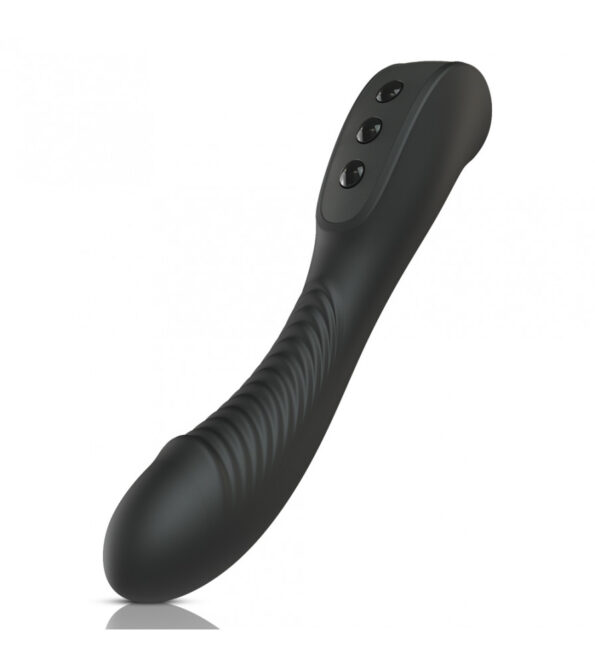 Silicone Dildo Vibrator 10 Frequency G Spot Clitoral Stimulator (2)