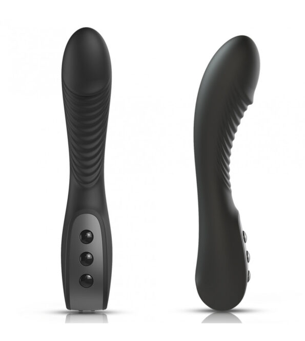 Silicone Dildo Vibrator 10 Frequency G Spot Clitoral Stimulator (3)