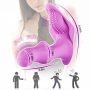 Silicone G-Spot Butterfly Remote Dildo Vibrating Wearable Vibrator (1)