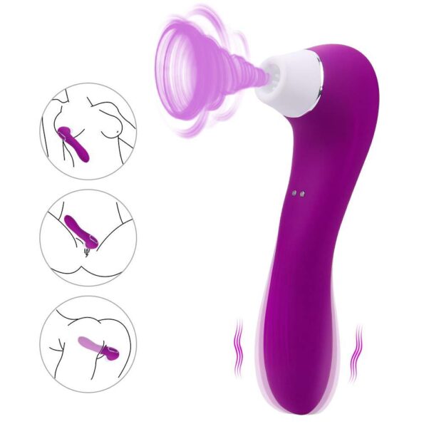 Sucking 10 Frequency Vibrator Clitoral Stimulator Masturbator (5)