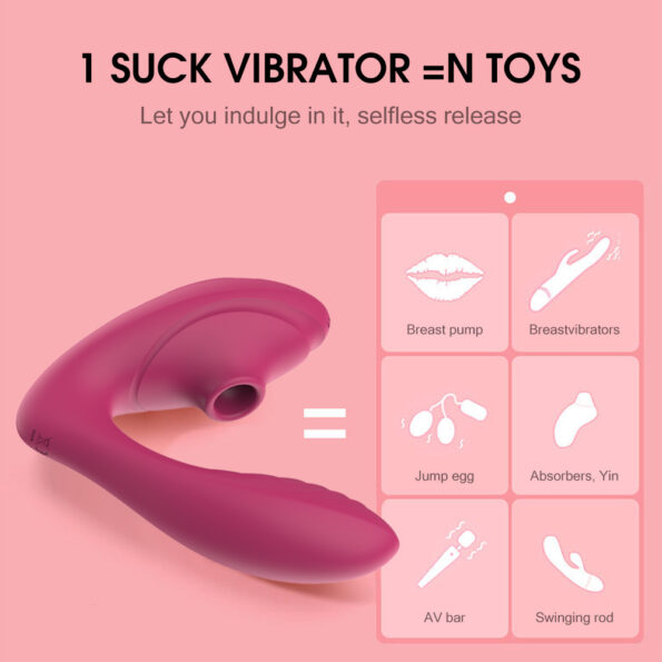 Sucking G-spot Vibrator Massage Teaser Vibrator (10)