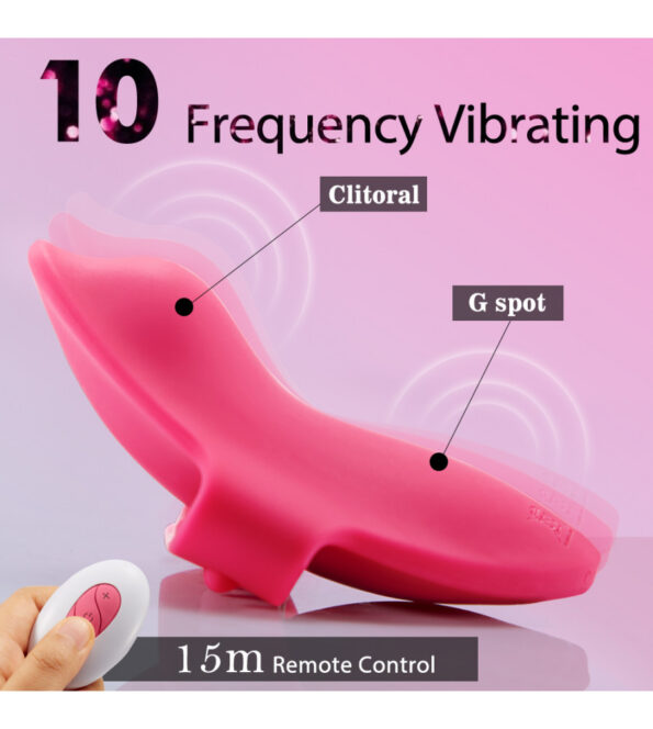 Wearable Clit Vibrator 10 Speeds Clitoris Stimulator Invisible (4)