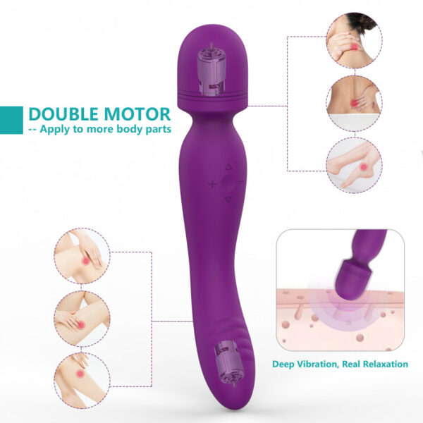 body wand massager,vagina magic vibrator,bodywand massager for women,body wand vibrator,silicone bodywand vibrator,purple body wand massger,purple body wand vibrator,g-spot vibrator