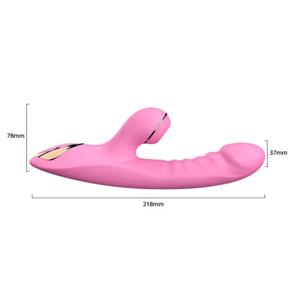 7 Modes Clit Sucking G Spot Thrusting Rabbit Vibrator (5)