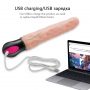 Realistic Big Huge Long Heating Dildo Vibrator (1)