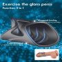 Male Masturbators Penis Training Vibrator Penis Delay Training Cup Prostate Massager Toy (1)