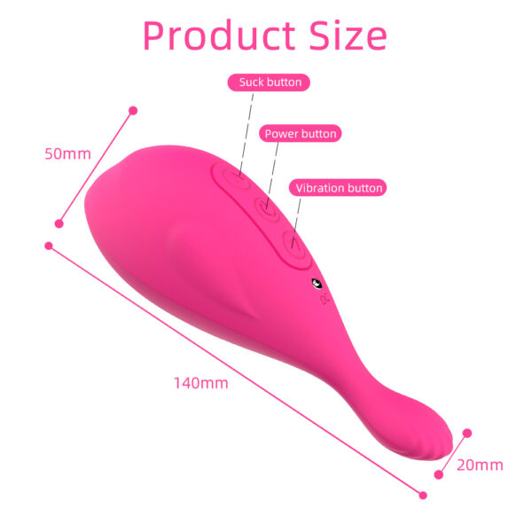 Little Whale Clitoral Sucking Vibrator G-Spot Massager - Image 3