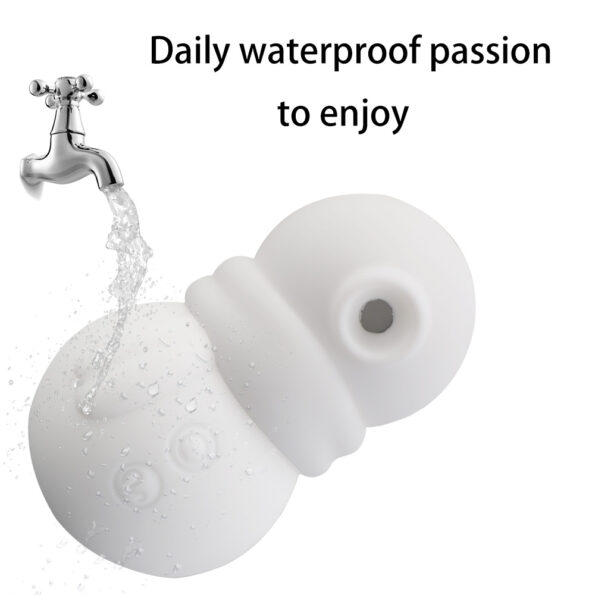 Snowman Clit Sucker Vibrator G-spot Tongue Clitoris Nipple Toys (5)