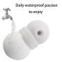 Snowman Clit Sucker Vibrator G-spot Tongue Clitoris Nipple Toys (1)