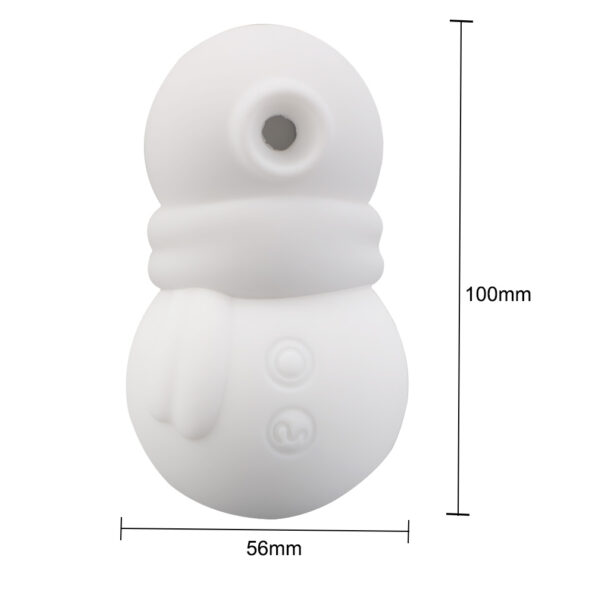 Snowman Clit Sucker Vibrator G-spot Tongue Clitoris Nipple Toys (6)