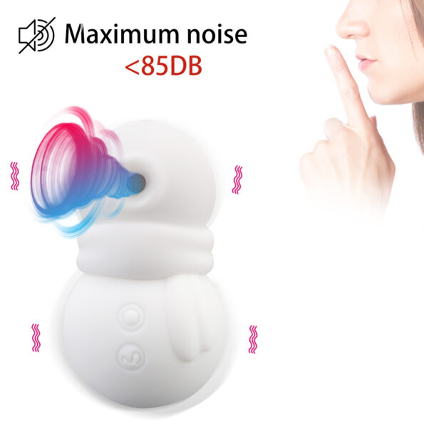 Snowman Clit Sucker Vibrator G-spot Tongue Clitoris Nipple Toys (7)