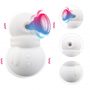 Snowman Clit Sucker Vibrator G-spot Tongue Clitoris Nipple Toys (1)