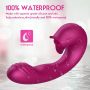 Tongue Licking Vibrator Sucking G spot Sucking Vibrator Dildo (1)