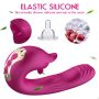 Tongue Licking Vibrator Sucking G spot Sucking Vibrator Dildo (1)