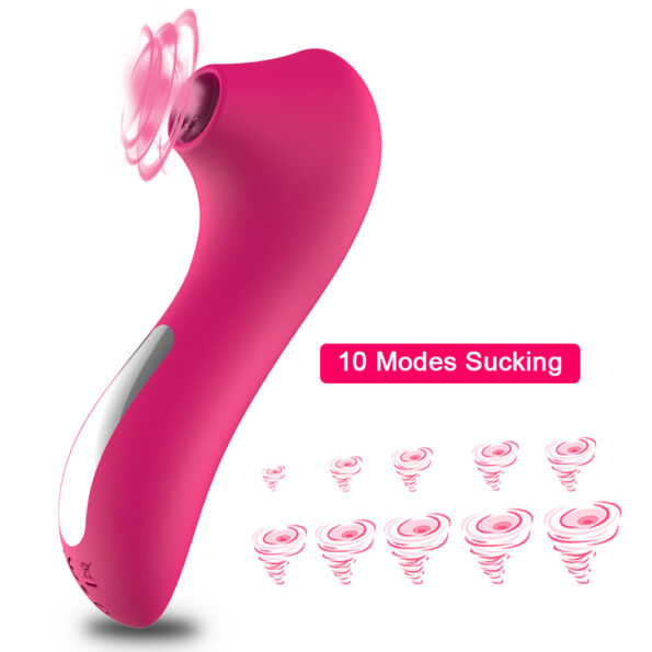 Sucking Tease Massager Clitoral G-Spot Vibrator (1)