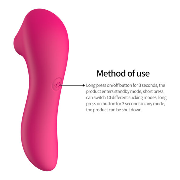 Sucking Tease Massager Clitoral G-Spot Vibrator (2)
