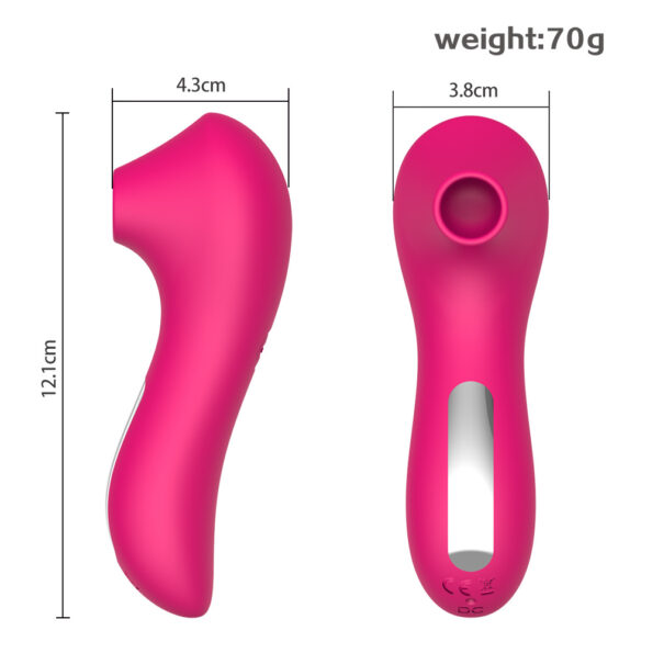 Sucking Tease Massager Clitoral G-Spot Vibrator (4)
