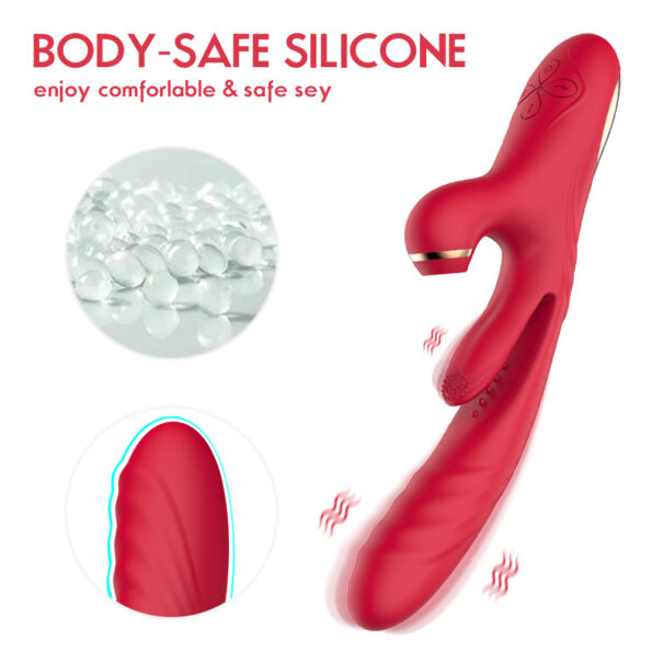 Clitoral Sucking Licking G Spot Tongue Vibrator (3)