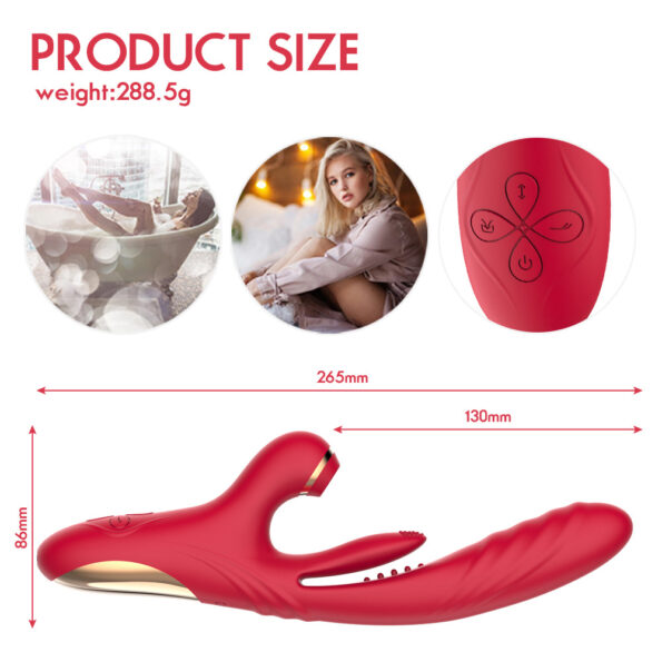 Clitoral Sucking Licking G Spot Tongue Vibrator (6)