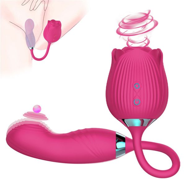 rose sucking toy,flapping vibrator,sucking flapping toy,clit vibrator,sucking vibrator with flapping