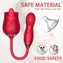 Rose 5.0 Double Heads Clitoral Licking Tongue Vibrator (1)