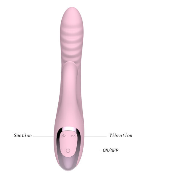 Clitoral Sucking Dildo G-spot Vibrator Electric Massage Stick (6)