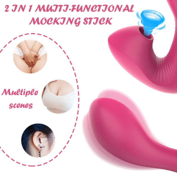 Clitoral Sucking Vibrator G Spot Clit Dildo Vibrating Egg (7)