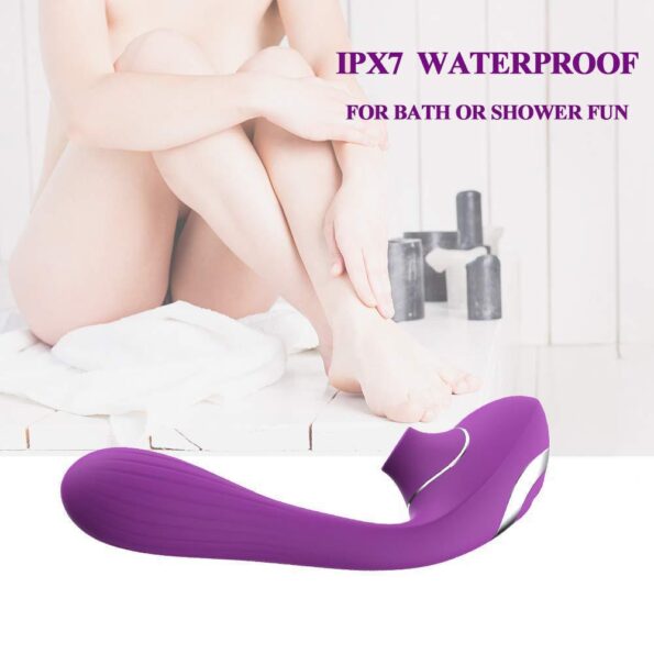 G-spot Sucking Vibrator Foldable Multi-frequency Clitoral Massager (1)