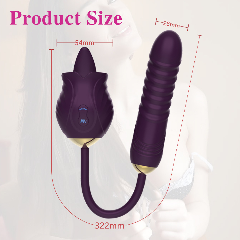 nipple clitoral dtimulator,rose tongue licking vibrator,rose 6.0 vibrator,nipple clitoral stimulator,dildo tongue licking vibrator for women,2022 newly the rose toy,adult Sex rose toys