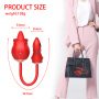 Rose 9.0 Tongue Licking Vibrator 3 in 1 G Spot Clitoral Stimulator (1)