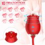 Rose 7.0 Nipple Tease Stimulator Clitoral Dildo Vibrator (1)