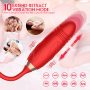 Rose 7.0 Nipple Tease Stimulator Clitoral Dildo Vibrator (1)