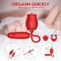 Rose 7.0 Nipple Tease Stimulator Clitoral Dildo Vibrator (1)