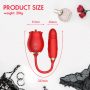 Rose 7.0 Nipple Tease Stimulator Clitoral Dildo Vibrator (1)