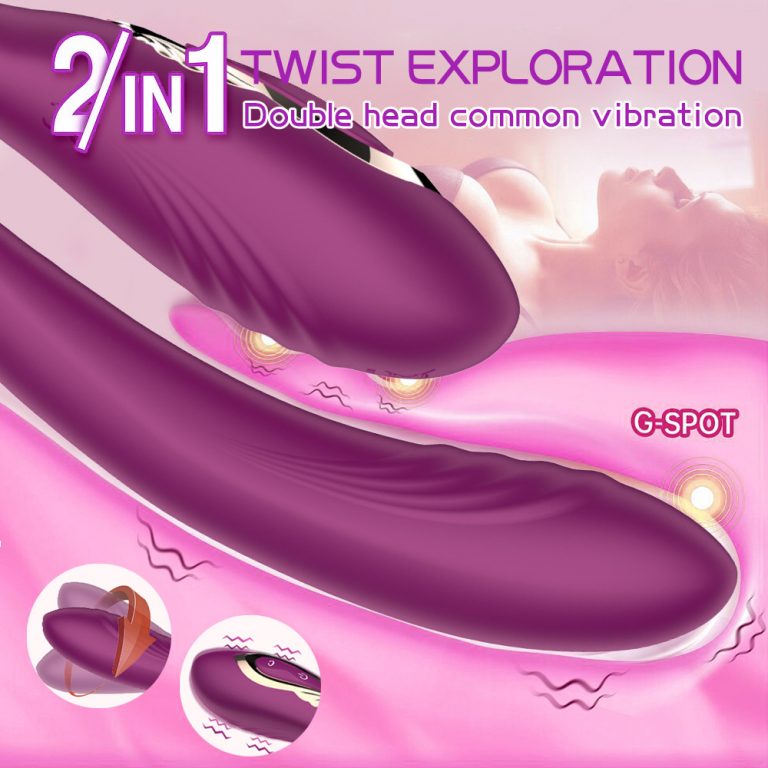 wearable vibrator,Double-head vibration,stimulation vibrator,2-in-1 wearable vibrating,masturbator for women
