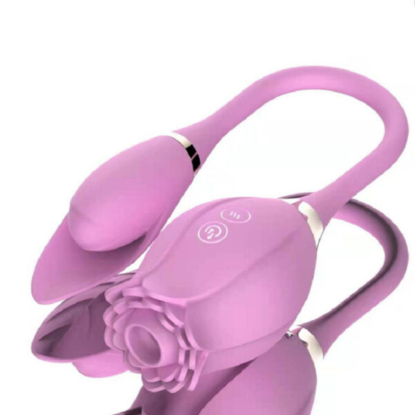 rose toy,rose vibrator,rose vibrator toy,clit sucking vibrator,sucking vibrator,rose clit vibrator