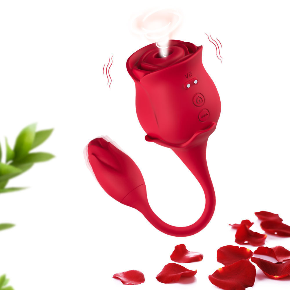 clitoral sucking toy,sucking toy,rose sucking toy,rose sucking vibrator,rose with bud vibrator