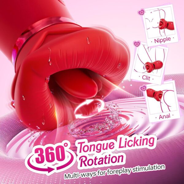 clit sucker vibrator,licking vibrator,nipple vibrator,rose clit vibrator,tongue vibrator,best tongue vibrator