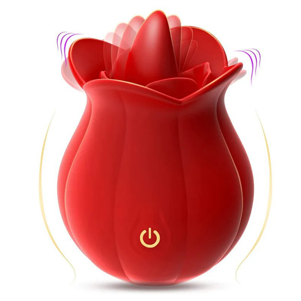 rose tongue vibrator,tongue vibrator,clit sucking toy,sucking toy,best rose tongue