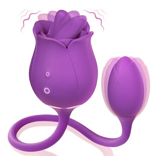Tongue Rose Toy With Bullet Vibrator - Image 8