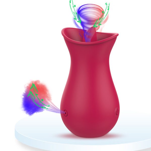 tongue licking vibrator,clitoral suction vibrator,tongue vibrator,clit suction toy,licking tongue toy,oral stimulation vibrator