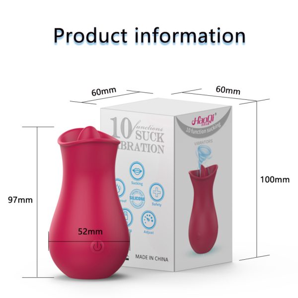 tongue licking vibrator,clitoral suction vibrator,tongue vibrator,clit suction toy,licking tongue toy,oral stimulation vibrator