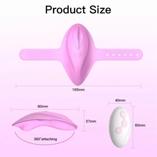 wearable panty vibrator, panty vibrator with remote, remote control vibrator, discreet wearable vibrator, dual motor panty vibrator